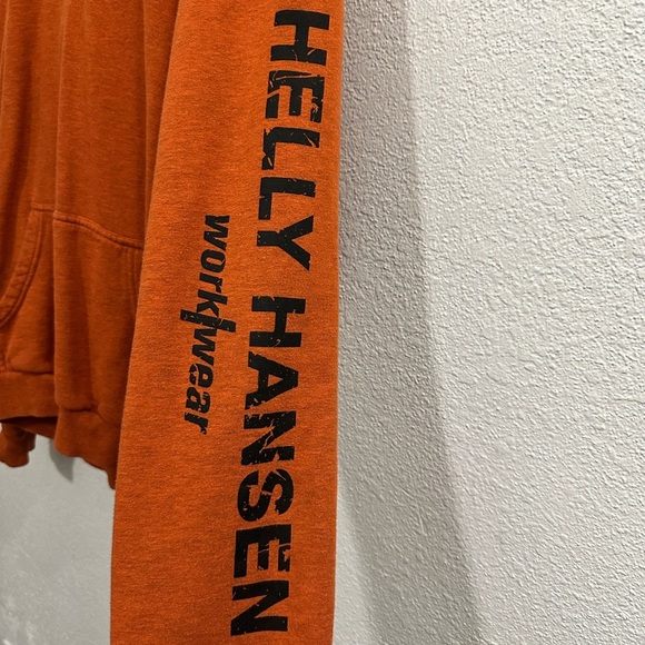 Price drop for spring! Helly Hansen Cotton Blend Cowl Neck Hoodie Size Large - Picture 3 of 6
